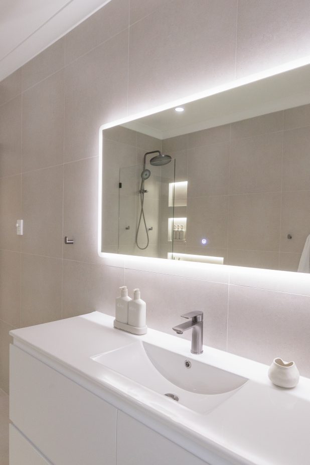 bathroom LED mirror